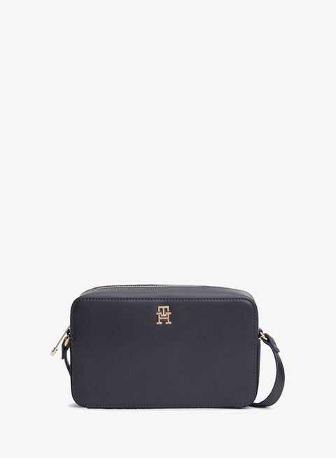 TH Monogram Plaque Crossbody Bag